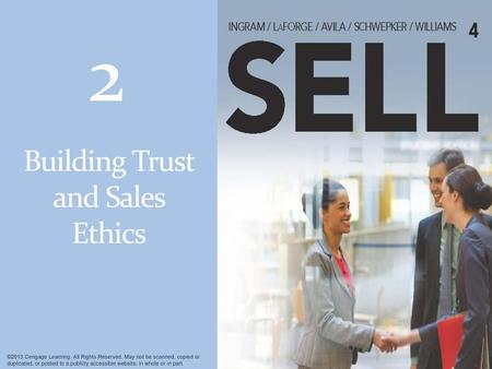 Key Thoughts Trust is crucial to developing successful relationships with customers. Build trust by being competent, compatible, candid, customer-oriented,