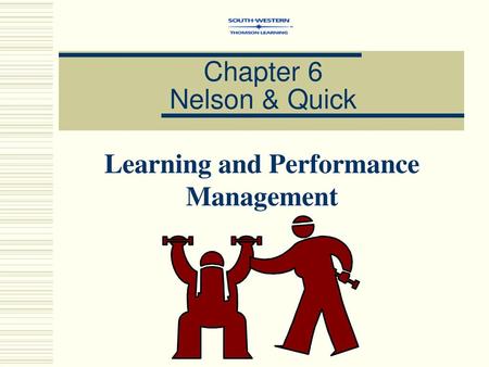 Learning and Performance Management