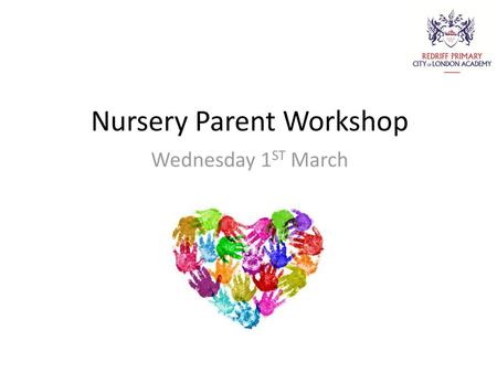 Nursery Parent Workshop