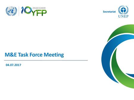 M&E Task Force Meeting 04.07.2017.