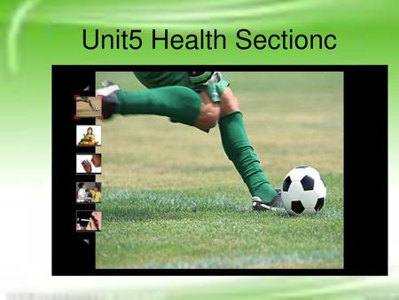 Unit5 Health Sectionc.