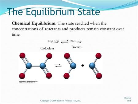 Chapter 13: Chemical Equilibrium