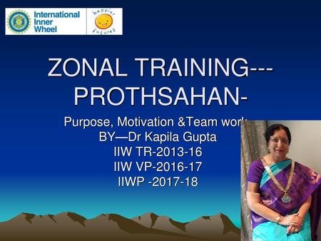 ZONAL TRAINING--- PROTHSAHAN-