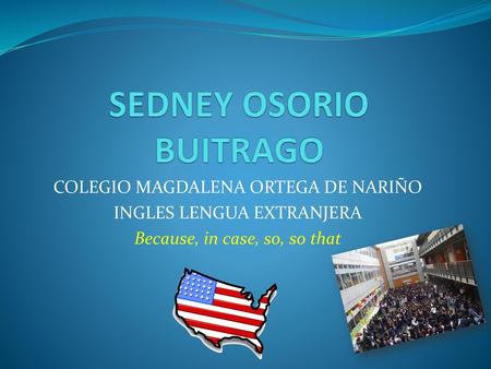 SEDNEY OSORIO BUITRAGO