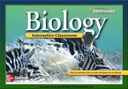 Biology: the study of life