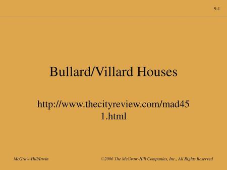 Bullard/Villard Houses