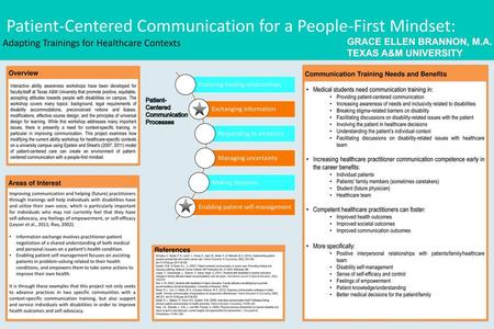 Patient-Centered Communication for a People-First Mindset: