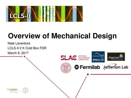 Overview of Mechanical Design