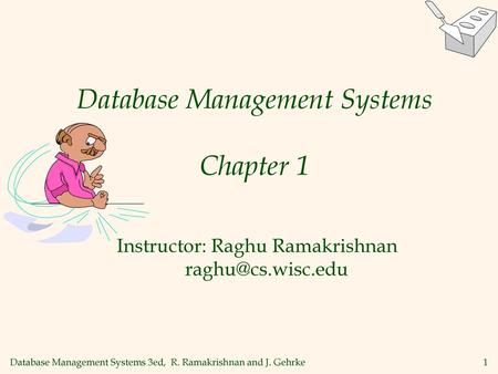 Database Management Systems Chapter 1