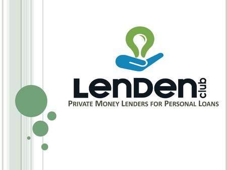 Private Money Lenders for Personal Loans