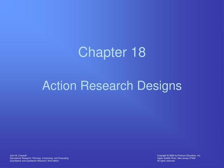 Action Research Designs