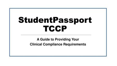 A Guide to Providing Your Clinical Compliance Requirements