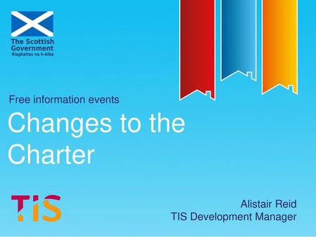 Changes to the Charter Free information events