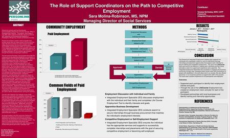 The Role of Support Coordinators on the Path to Competitive Employment