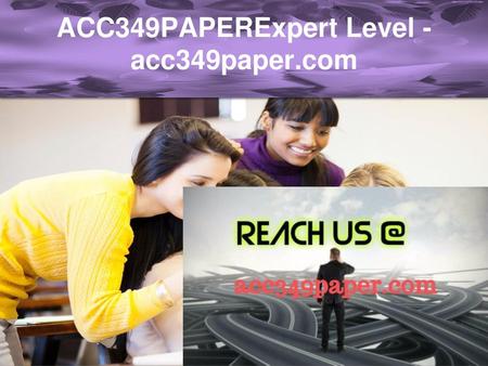 ACC349PAPERExpert Level -acc349paper.com