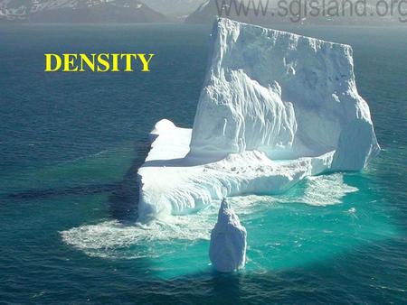 DENSITY.