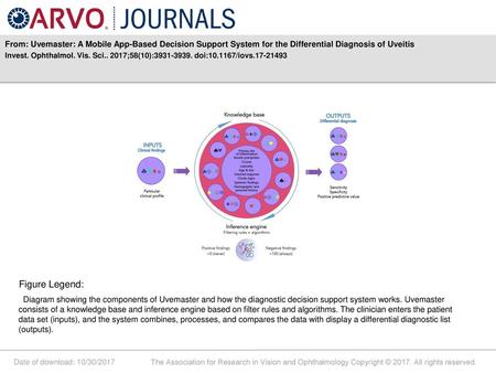 From: Uvemaster: A Mobile App-Based Decision Support System for the Differential Diagnosis of Uveitis Invest. Ophthalmol. Vis. Sci.. 2017;58(10):3931-3939.