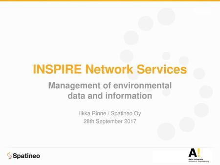 INSPIRE Network Services