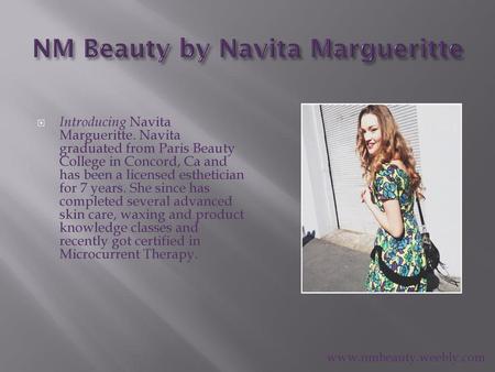 NM Beauty by Navita Margueritte