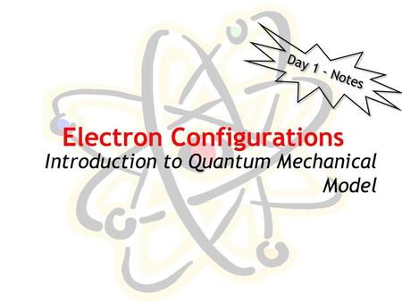 Electron Configurations