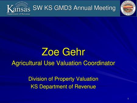 SW KS GMD3 Annual Meeting