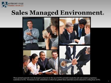 Sales Managed Environment®