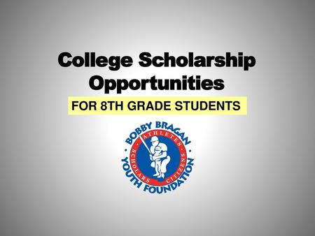 College Scholarship Opportunities