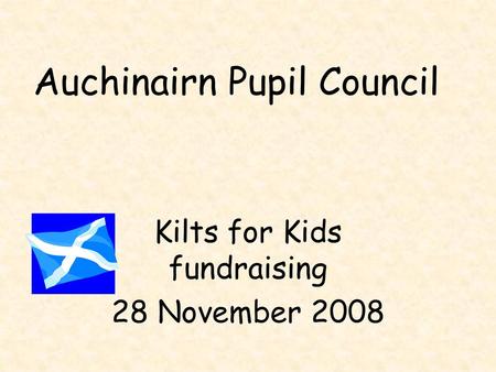 Auchinairn Pupil Council