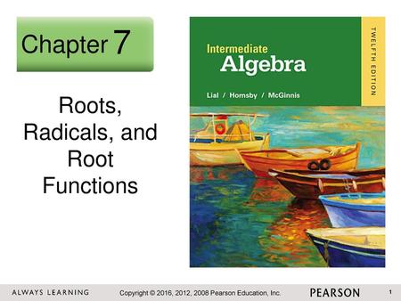 Roots, Radicals, and Root Functions