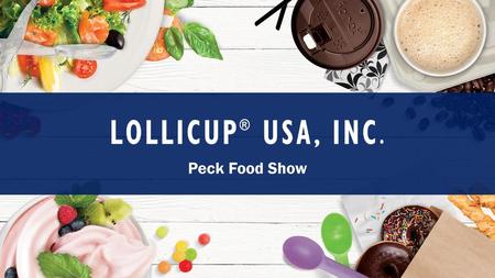 Peck Food Show.