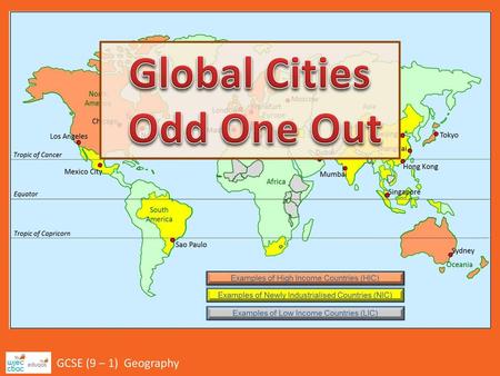 Global Cities Odd One Out