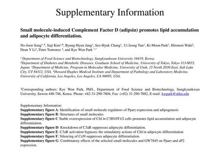 Supplementary Information