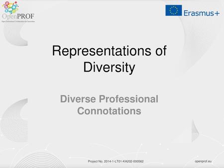 Representations of Diversity