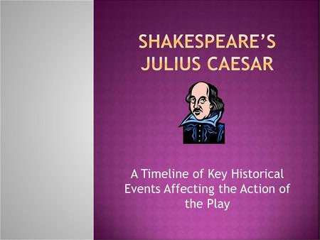 Shakespeare’s Julius Caesar