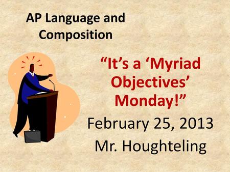 AP Language and Composition