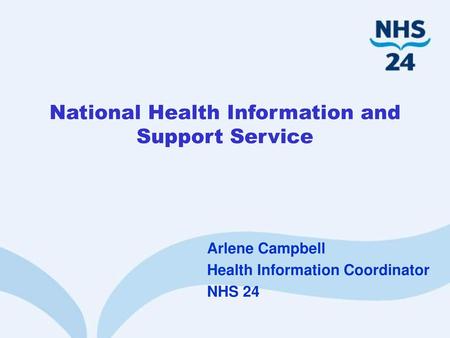 National Health Information and Support Service