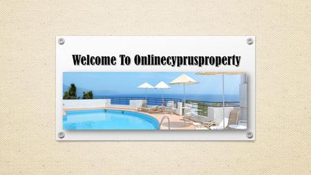 Welcome To Onlinecyprusproperty