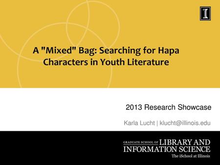 A Mixed Bag: Searching for Hapa Characters in Youth Literature