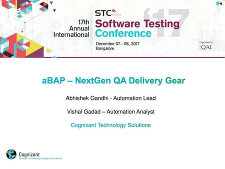 aBAP – NextGen QA Delivery Gear