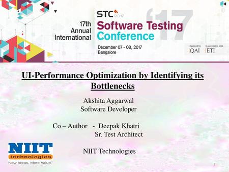 UI-Performance Optimization by Identifying its Bottlenecks