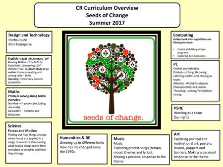 CR Curriculum Overview