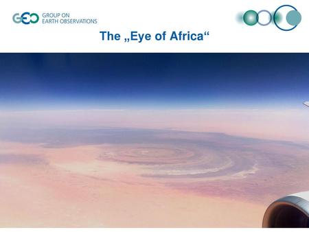 The „Eye of Africa“.