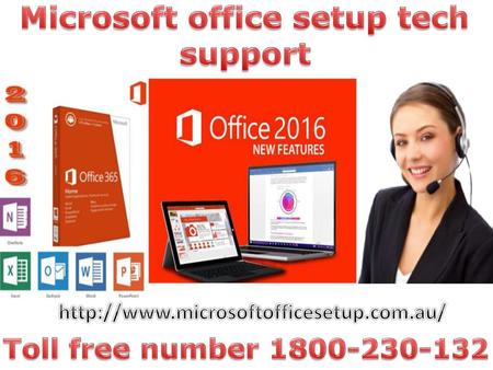 Microsoft office setup tech support