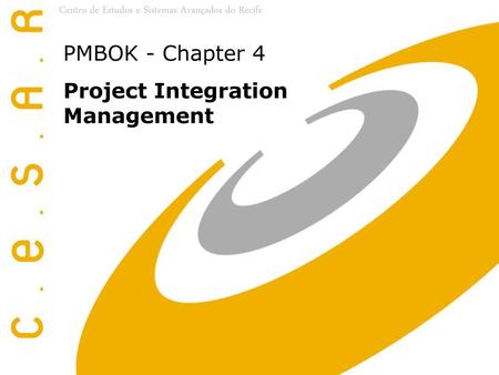 Project Integration Management