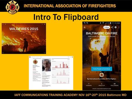 INTERNATIONAL ASSOCIATION OF FIREFIGHTERS