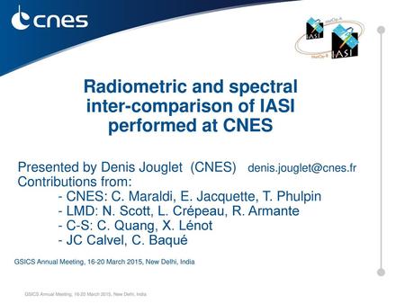 Radiometric and spectral inter-comparison of IASI