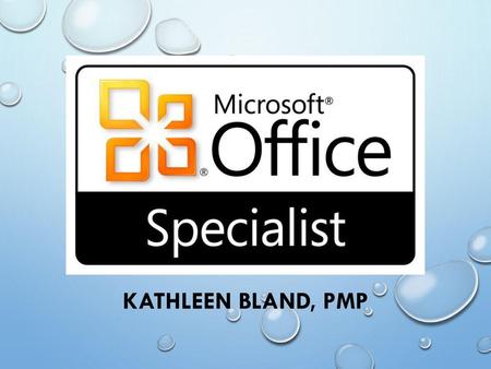 Kathleen Bland, PMP.