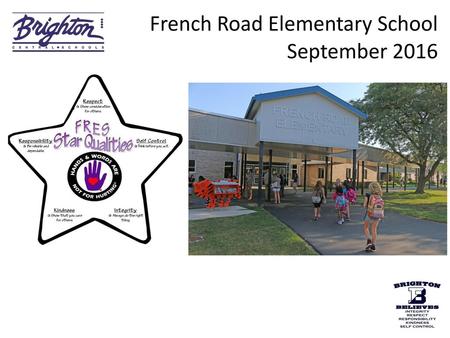 French Road Elementary School September 2016