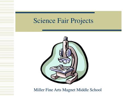 Miller Fine Arts Magnet Middle School