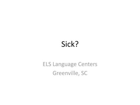 ELS Language Centers Greenville, SC